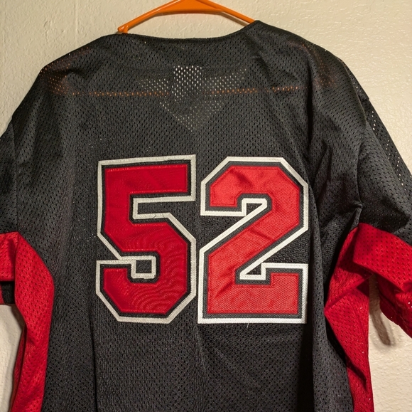 Rawlings Lugnuts Black and Red Jersey Size Xl Pre-owned - Picture 9 of 11